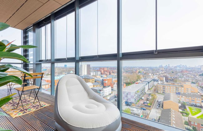 Quirky 1BD Flat W/gym & City Views Dalston! - Foto 29