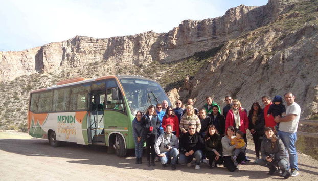 De excursión por el Cañón del Atuel