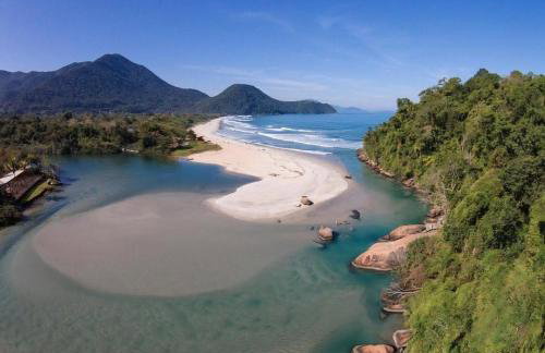 Praia de Itamambuca piscina e ar 400m da Praia e Rio - Foto 27