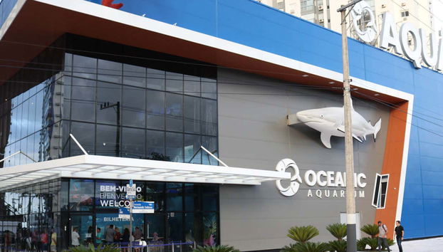 Entrada al Oceanic Aquarium