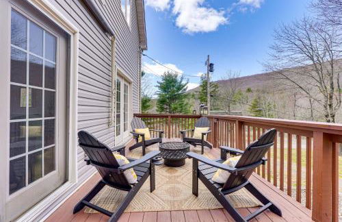 Secluded Kerhonkson Retreat with Deck and Views! - Foto 33