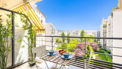 BnGo l Le Cocon Paisible PartDieu l Terrasse, 4p, 1ch, proche Gare PartDieu - Photo 2