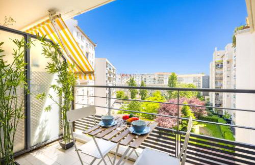BnGo l Le Cocon Paisible PartDieu l Terrasse, 4p, 1ch, proche Gare PartDieu - Photo 2