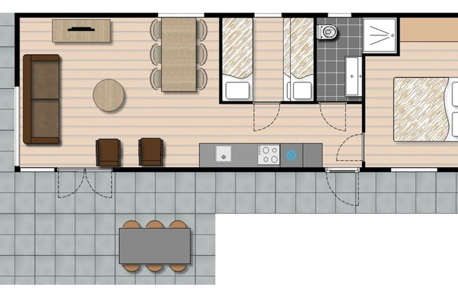 Comfortable Chalet, Dishwasher, Near the Sea in Noordwijk - Foto 11