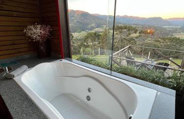 Chalés incríveis com banheira de hidromassagem e vista encantadora - Photo 68