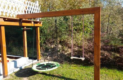 Domek "Rodzinny RELAX" Urlop Gryżyna Podgrzewany basen Klimatyzacja - Foto 23