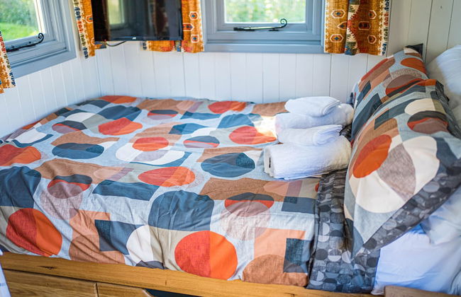 The Hideaway Hut - 1 Bed Shepherds Hut - Hereford - Foto 8