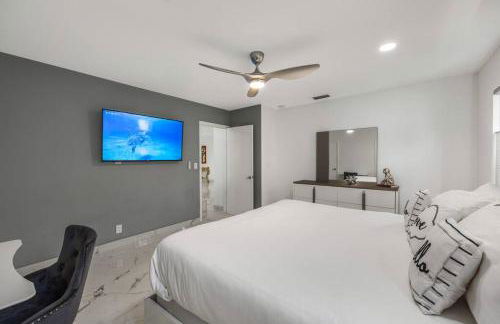 MIAMI Art Villa Heated Saltwater Pool with SPA EV - Foto 33