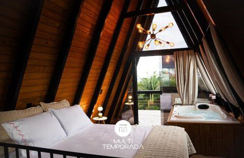 Chalé Lagoa do Coração c/ Jacuzzi - Paulo Lopes/SC - Foto 7