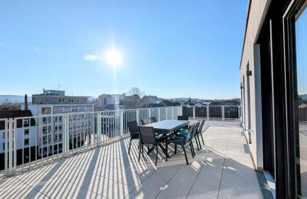 Velaris - Stilvolle Lofts & Penthouses - Premium Wohnen mit Parkplatz & Workstations - Foto 2
