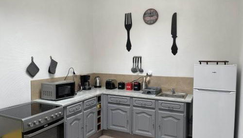 Les Gîtes de Monthermé La Maison authentique du centre historique - Foto 2, stove, toaster