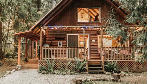 17MBR - Log Cabin - BBQ - Pets Ok - WiFi - Sleeps 8 - Foto 4