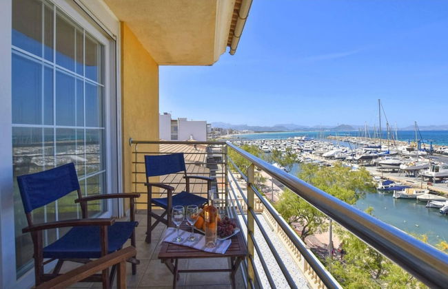 Modern Apartment in Can Picafort Nice View of the Harbor, Near the Beach - Foto 12