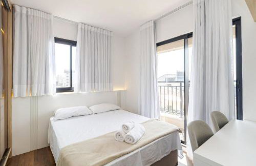 One House – Academia, Piscina e Coworking | Gonzaga Stays - Foto 32