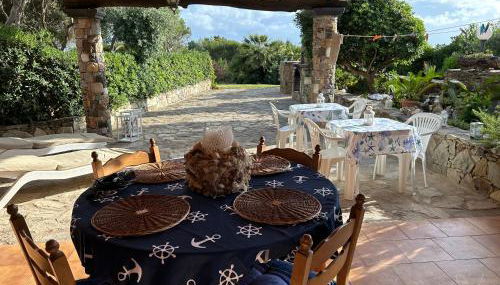 Baia del Corsaro - new sea panoramic villa in Sardinia, Italy - 250 mt beach&sea full comfort-WiFi-Parking-Privacy - Foto 3, Garden, Garden view