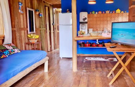 Bangalôs no paraíso, em meio à natureza, a 5 min da praia - Foto 14