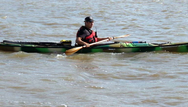 Tour en kayak por el río Uruguay - Foto 2, Navegando en el kayak por el río Uruguay