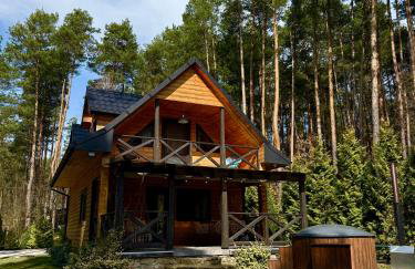 Domek w lesie nad zalewem - Foto 1