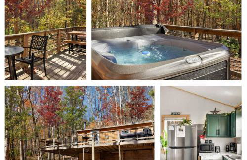 Cozy Cabin w Lake, Hot Tub, Huge Deck & Fire Pit - Foto 1