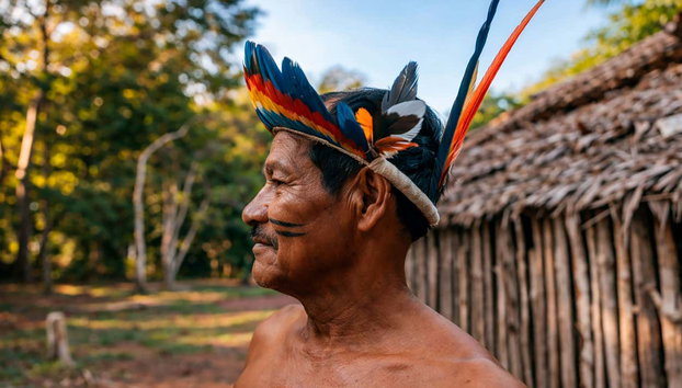 Excursión a las comunidades indígenas del Amazonas - Foto 3, Curaca de la comunidad Bora