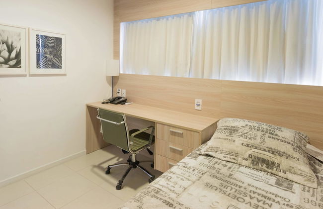 Excelente Flat em Boa Viagem 2 quartos. Ideal para famílias e executivos NOB2105 - Foto 4