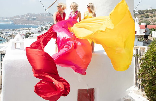 Mykonos Flying Dress High End Professional Photographer - Photo 18