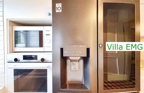 Villa EMG Ferienhaus in Alleinlage mit Privatsee Jacuzzi und Sauna für bis zu 22 Personen bei Osnabrück - Foto 55