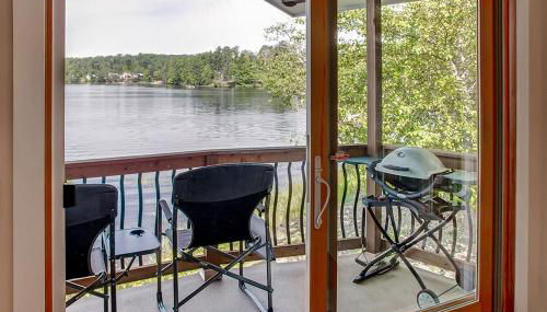 Rice Lake Lodge and Cabin with Dock Fire Pit Views - Foto 4