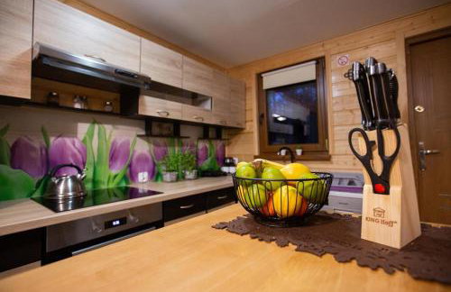 Domek całoroczny SÓWKA na Kaszubach z banią i sauną na wyłączność, wspólny basen i bilard z domkiem Jeleniówka - Ostrowite Leśna Dolina - Foto 14