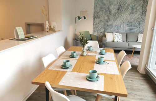 BohnApartments - Town House am Stadtpark - Terrasse - Parkplätze - WLAN - Foto 2