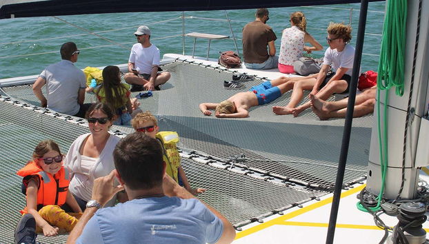 Relax a bordo del catamarano