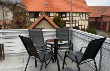 Ferienwohnung im Fachwerkhäuschen Nähe Edersee mit 2 Schlafzimmern, Terrasse, Parkplatz - Wohnung 1 - Photo 4