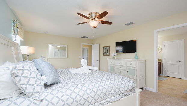 1439rf - The Retreat At Championsgate 6 Bedroom Home by RedAwning - Foto 4, Habitación