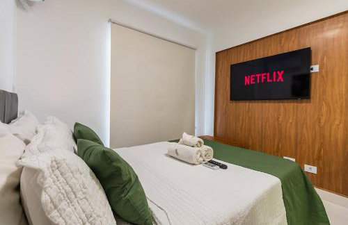 Studio Conforto com Piscina e Ar condicionado - Foto 29