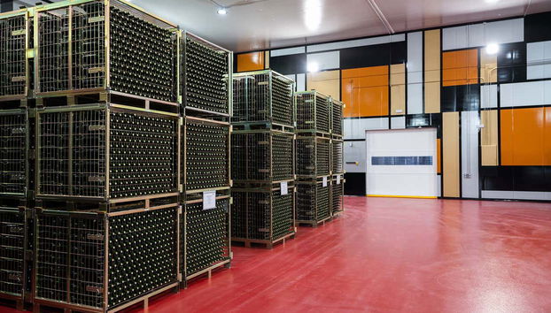 Bottiglie di vino della cantina Aldonza