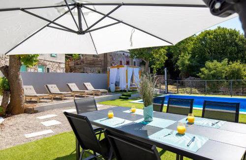 Villa Mirjam with swimming pool, jacuzzi and sea view - Foto 6