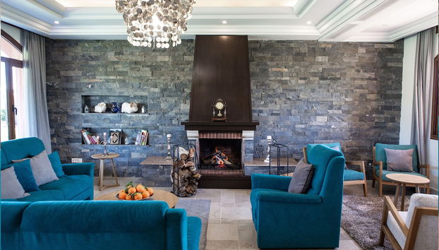 Zona de estar del vestíbulo