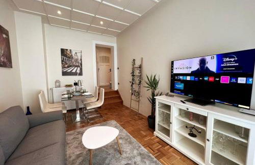 Soul-Apartment Terrasse Privat-Parkplatz Boxspringbett 55Zoll TV WLAN - Foto 7