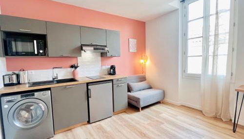 LE QUAI 3 - Studio neuf LUMINEUX CALME - CLIM - WiFi - Gare à 200m - Foto 4