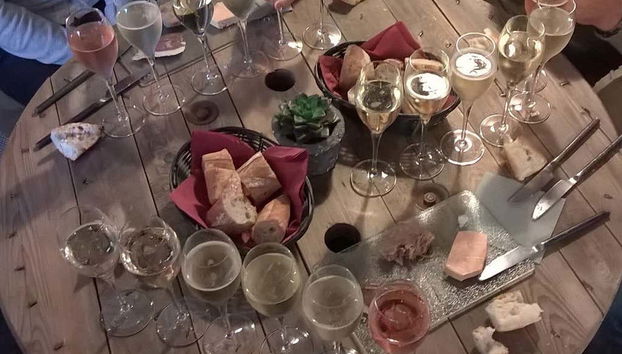 Degustación de champán