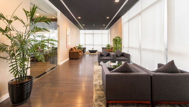 Zona de estar del vestíbulo