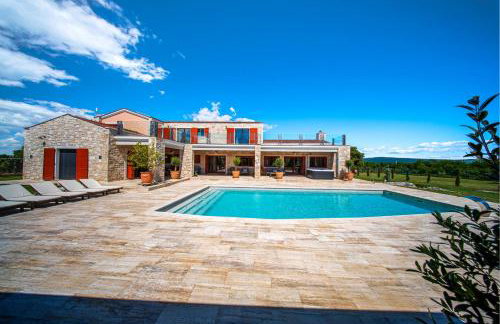 Villa Antea for 10 people near Barban with heated pool 75 m2 - wellness & large garden - full service - Photo 54