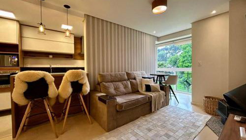 Apê com Lareira a 260m da Catedral de Pedra - Foto 4