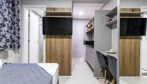 Studio lindamente decorado! Ideal para casal! 1 - Foto 4