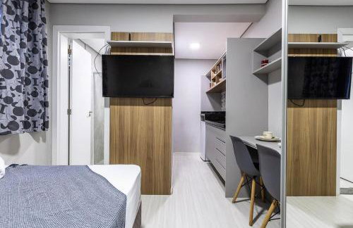 Studio lindamente decorado! Ideal para casal! 1 - Foto 4