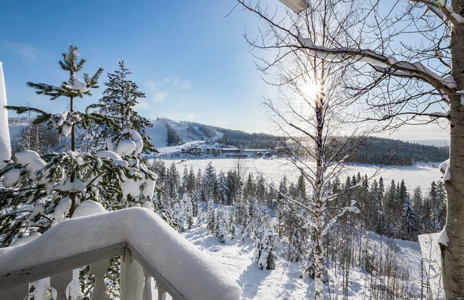 Aurinkoalppi 11a paritalon yläkerta - Foto 4