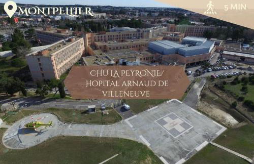 028- CHU Hôpital, Appart 2chambres, Parking, Tram - Foto 26