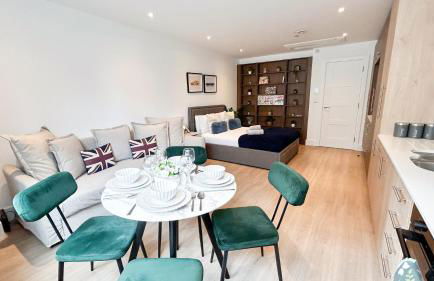 3-Bedroom with Balcony and Studio Apartments in St Johns Wood near Marylebone & Regents Park by NourNest Apartments - Foto 17