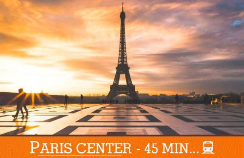 Duplex standing 7min➤Fontainebleau-INSEAD⎮45min➤Paris - Foto 7