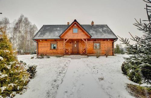 Uroczy drewniany dom w ciszy i spokoju - Foto 8